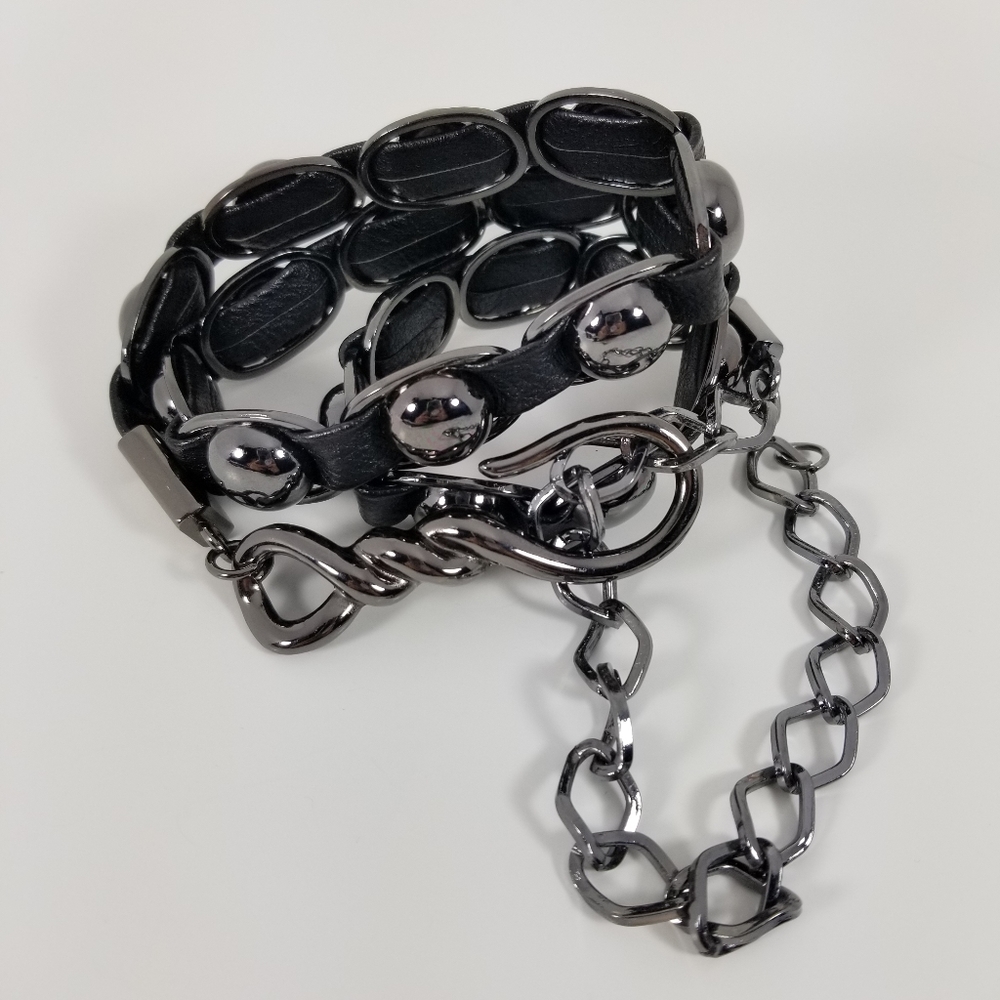 Studded fashion belt